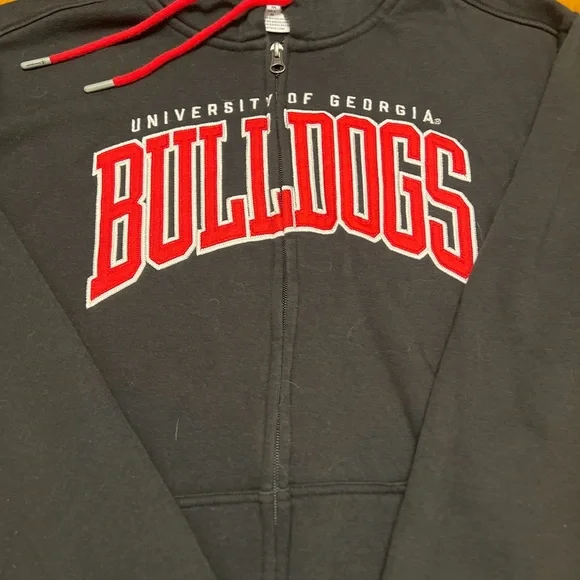 University of Georgia Bulldogs Black Hoodie, size M - Picture 3 of 4